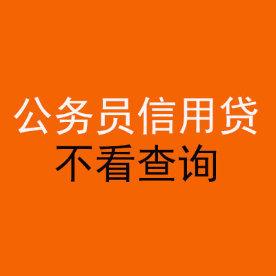 长白公务员信用贷款